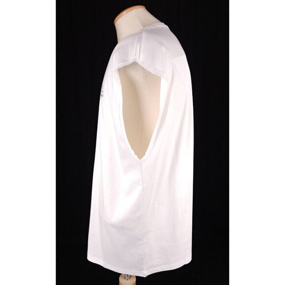 Acronym S25-PR 100% Cotton Mercerized Sleeveless T-shirt M New White - Picture 7 of 13